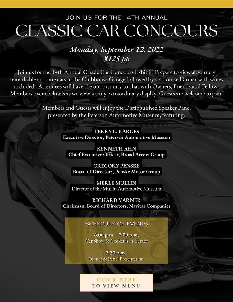 Car Concours 2022